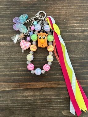 The door from Alice in Wonderland doorabke keychain